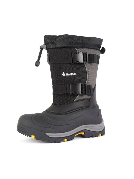 NIB Nextpath Men\'s Snow Boots 14 inch Waterproof Insulated Winter Work SZ 9